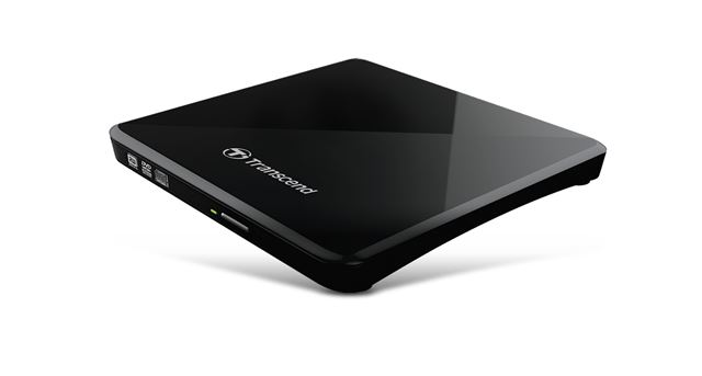Eksterni optički uređaj Transcend 8X DVD Writer crni slim