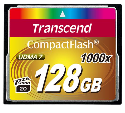 Memorijska kartica Compact Flash Transcend 128GB 1000X TS