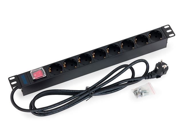 Triton 19" razvodni panel s prekidačem, RAB-PD-X04-A1