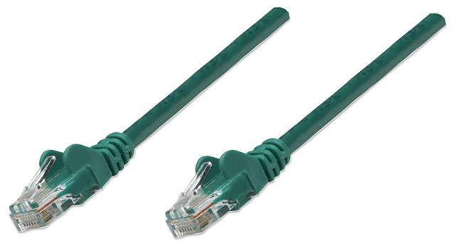 Intellinet prespojni mrezni kabl, Cat6, U/UTP, 10m, zeleni
