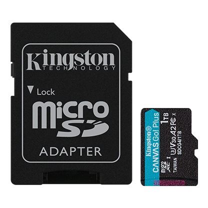 MEM SD MICRO 1TB Canvas Go! Plus + ADP SDCG4/1TB