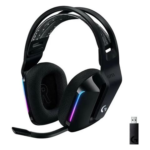 Slušalice Logitech Gaming G733 Black