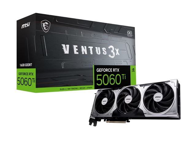 VGA MSI RTX 5060Ti 16G VENTUS 3X OC