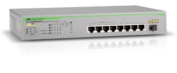 Allied Telesis switch neupravljivi, AT-GS900/8PS-50