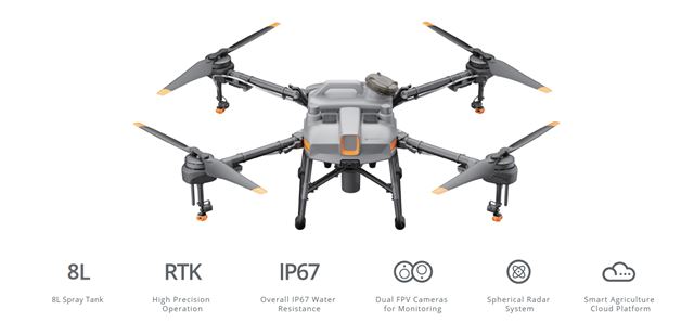 DJI AGRAS T10 Agricultural Drone