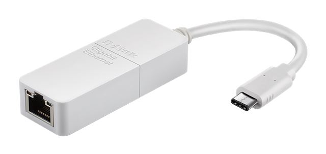 D-Link USB-C to Gigabit Ethernet Adapter DUB-E130