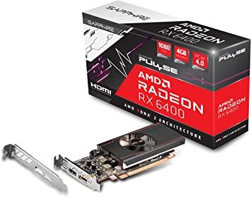 VGA SAP PULSE Radeon RX 6400 4GB GDDR6