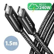 CC USB CM 2.0 <> USB CM, 1,5m, Crna, HQ, BUCM2-CM15AB