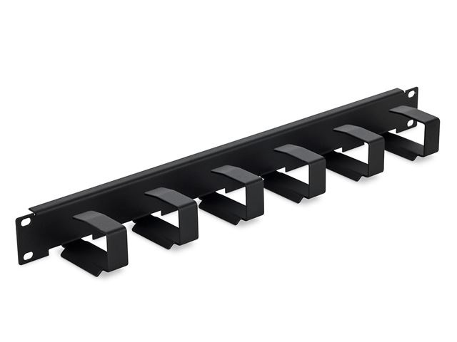 Triton aranžeri vodilica 19"/1U, RAB-VP-X23-A1, 6 prstenova, crna