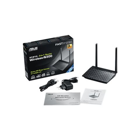 Wireless router Asus RT-N12 PLUS