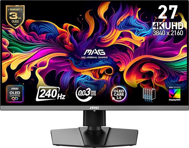 MON 27 MSI MAG 272UP QD-OLED X24