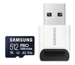 Mem. kartica SD micro SAM PRO Ultimate 512GB + Reader MB-MY512SB/WW