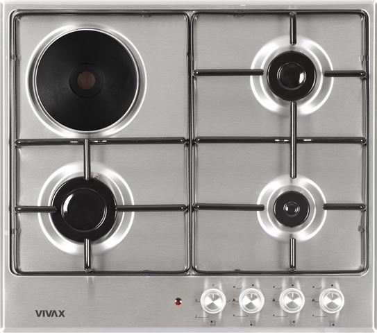 VIVAX HOME ugradbena kombinirana inox ploča BH-31T EI X