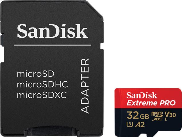 Memorijska kartica SanDisk Extreme Pro microSDXC, A1, V30, U3 32GB