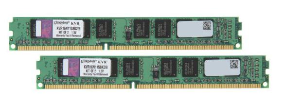 Memorija Kingston DDR3 8GB 1600MHz (2x4) KIN