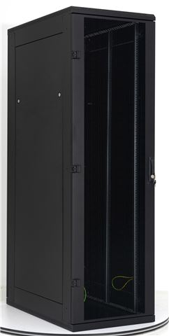 Triton ormar 42U/600x1000, RMA-42-L61-BAX-N1, crni, perforirana vrata
