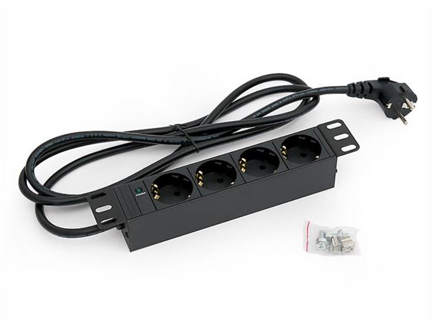 Triton 10" PDU razvodni panel 4xšuko RAB-PD-X91-C1