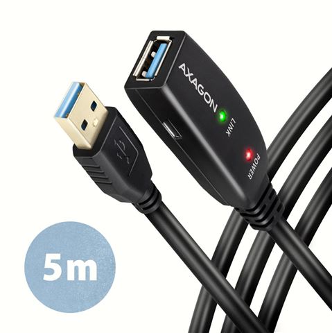 CC USB 3.2 (3.0) -> USB AF, Aktivni produžni, 5m, ADR-305, AXA
